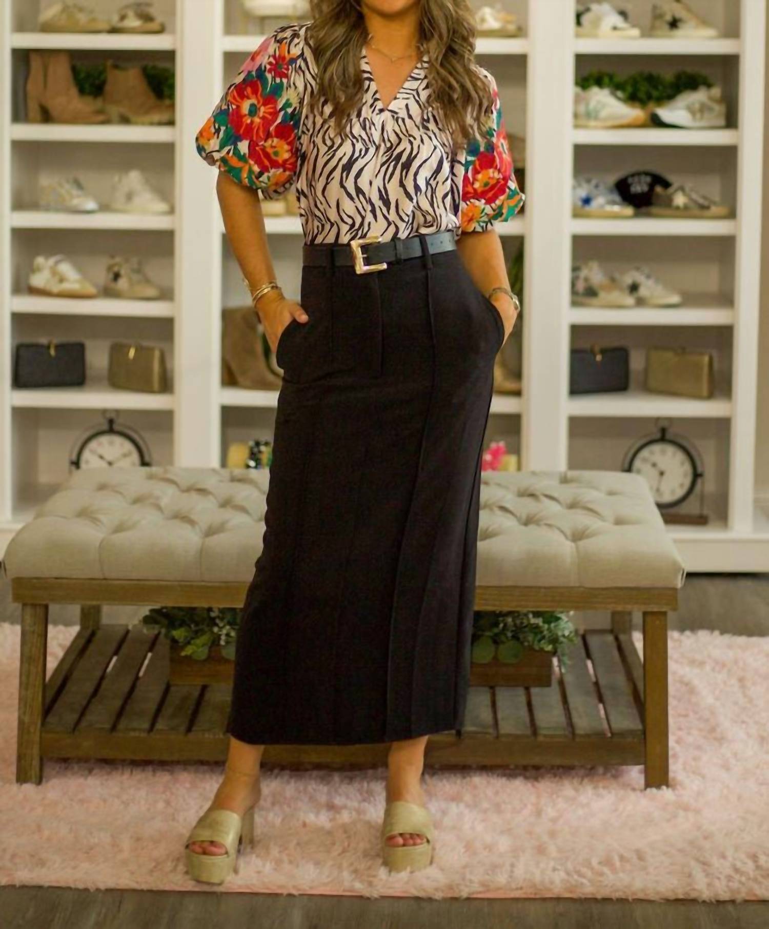 Miou Muse - Classic Maxi Skirt