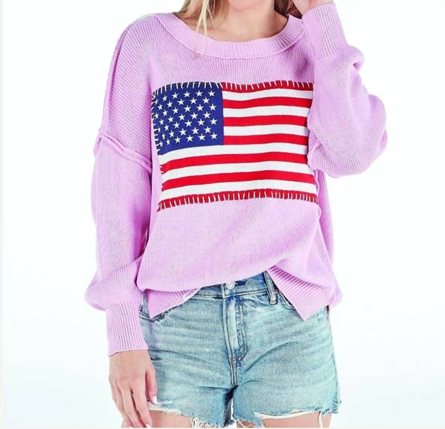 Simply Southern - USA Flag Sweater