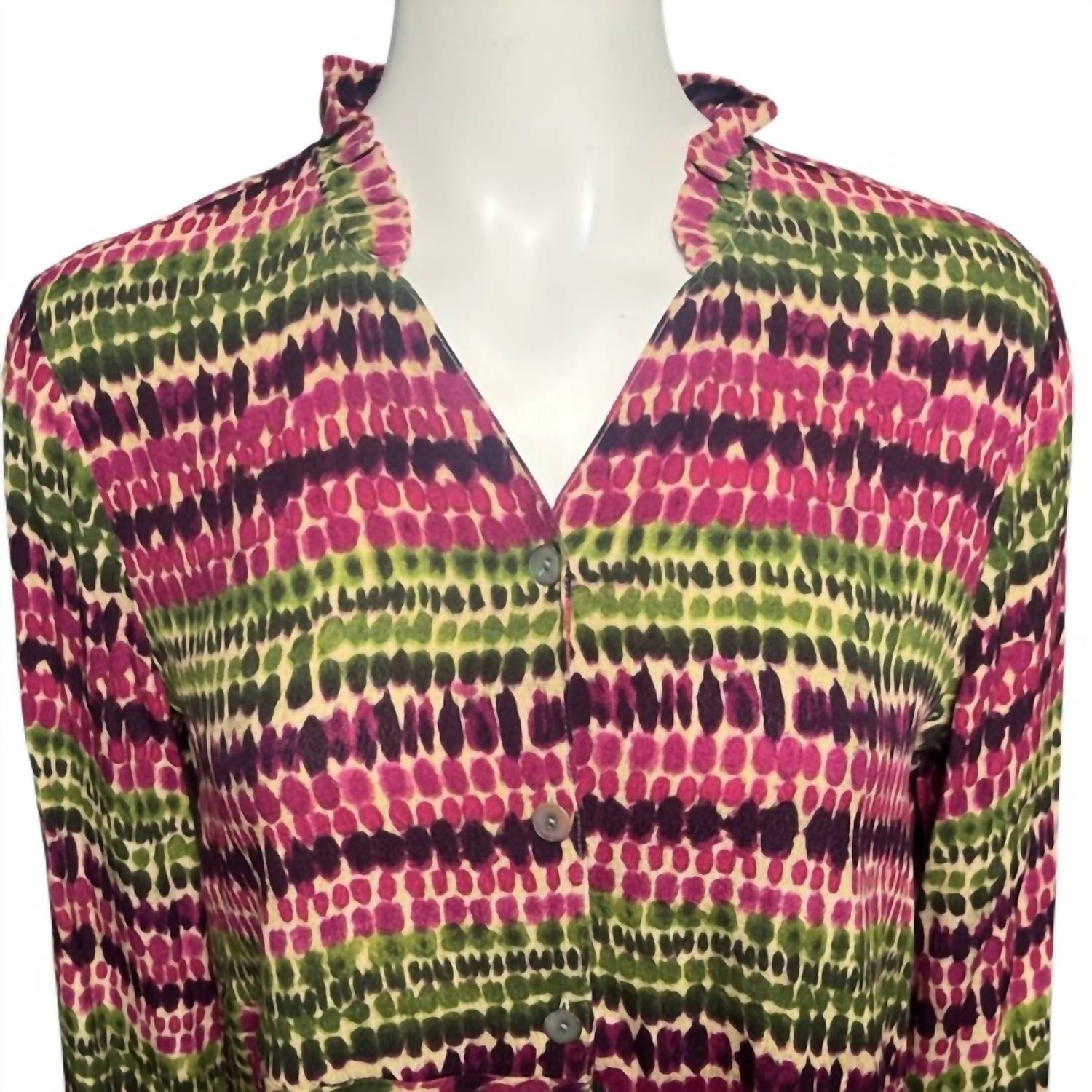 Habitat - Asymetrical Button Front Tunic