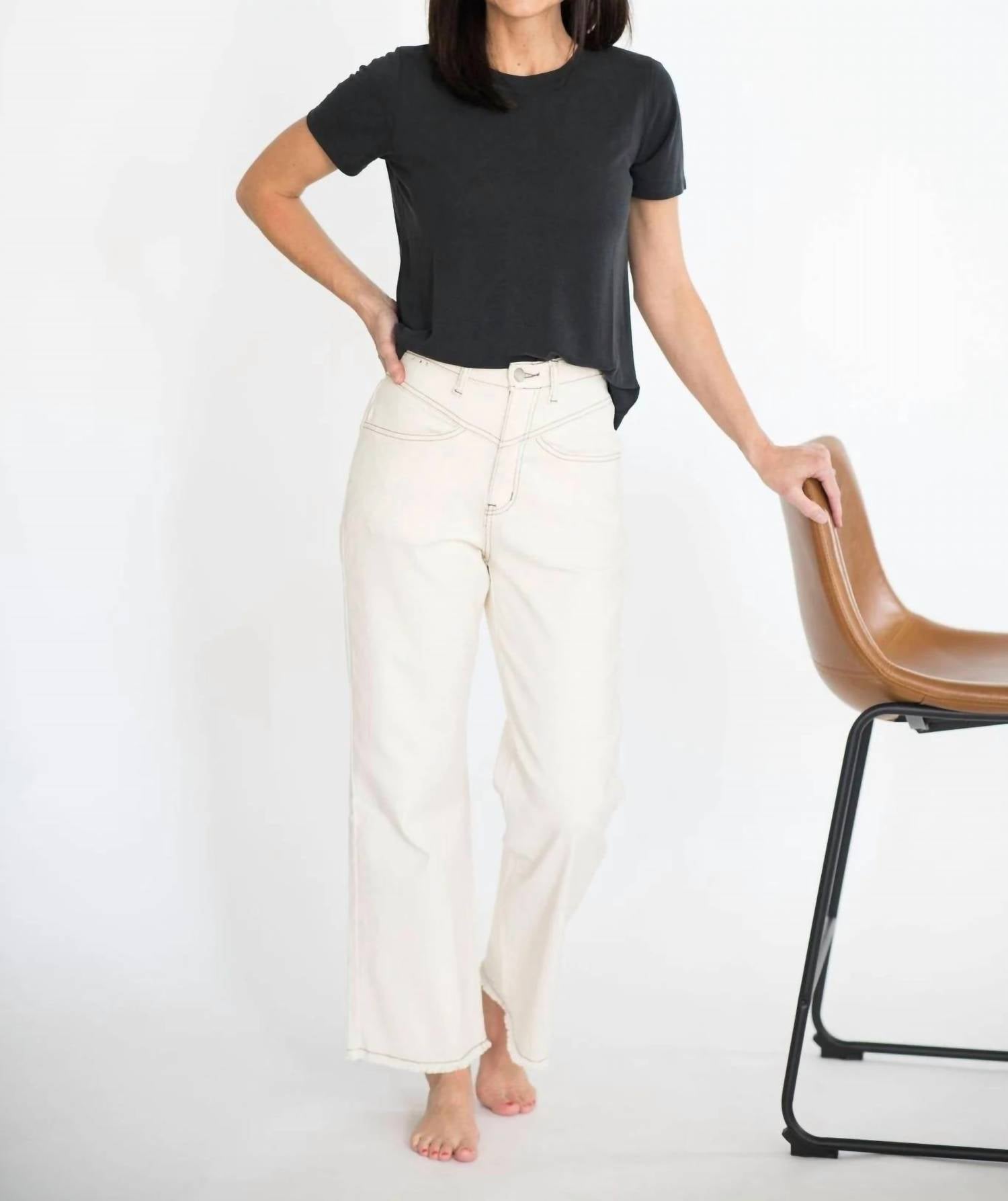 Polagram - Hopkins High Rise Wide Leg Jeans