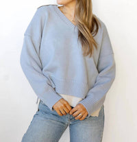 Miou Muse - Valencia Color Combo Sweater