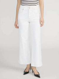 Frame - The Seamed Wide Crop Trouser