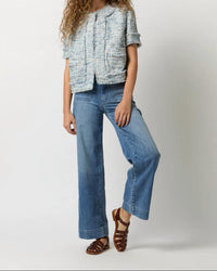 Ann Mashburn - Short-sleeved Chelsea Jacket