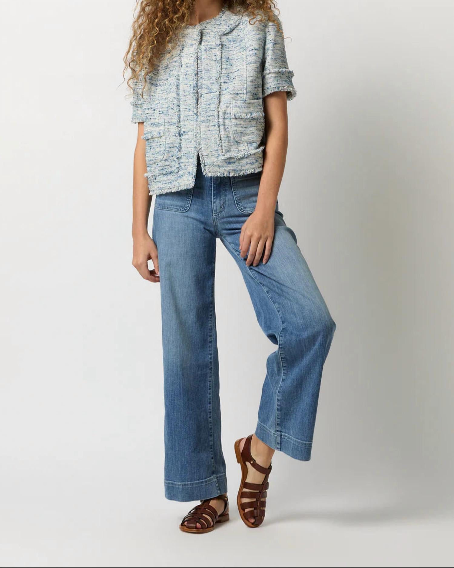 Ann Mashburn - Short-sleeved Chelsea Jacket