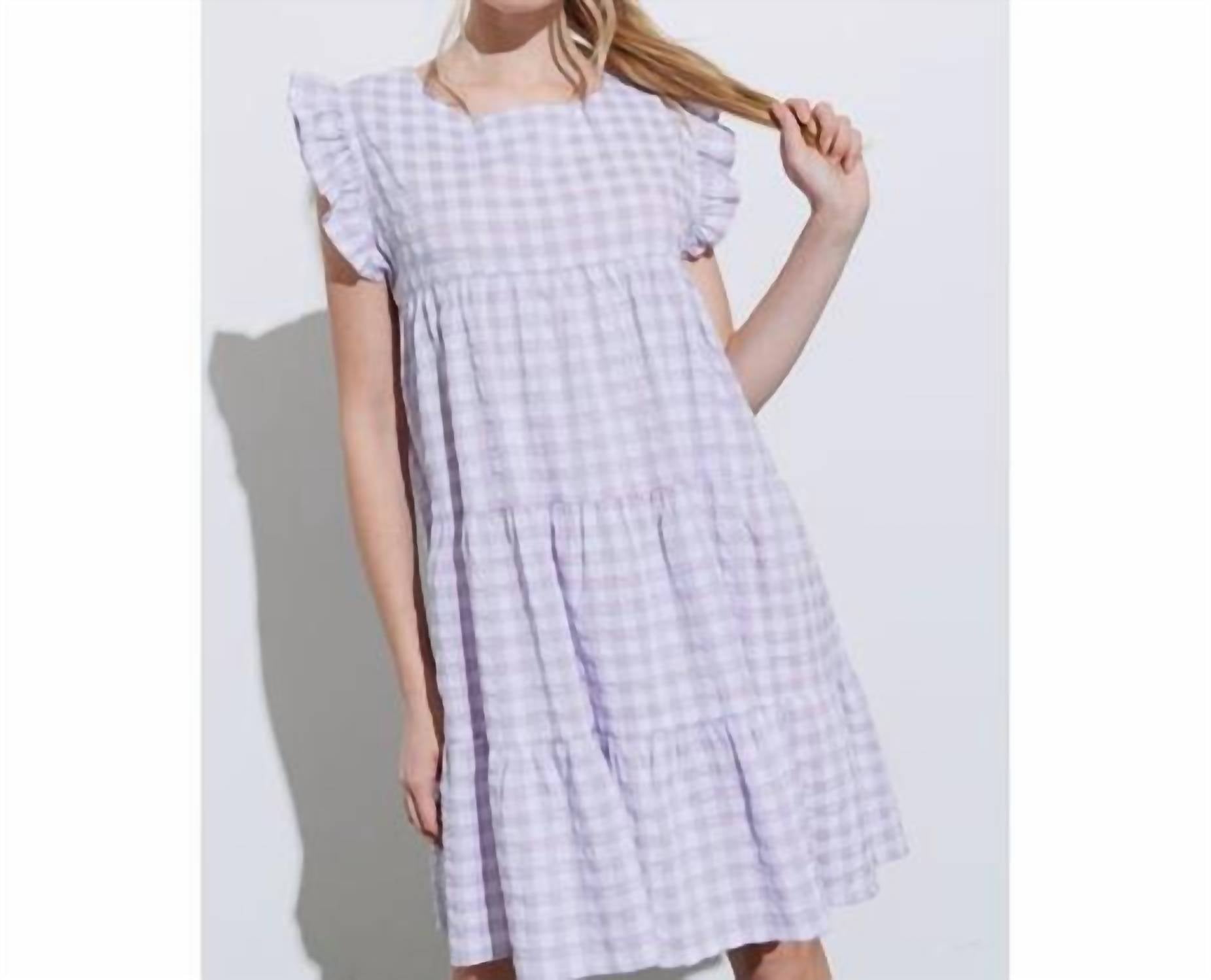 Aaron & Amber - Ruffle Dress