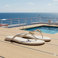 Love Rio - Women's Sandy Thong Flat Sandal