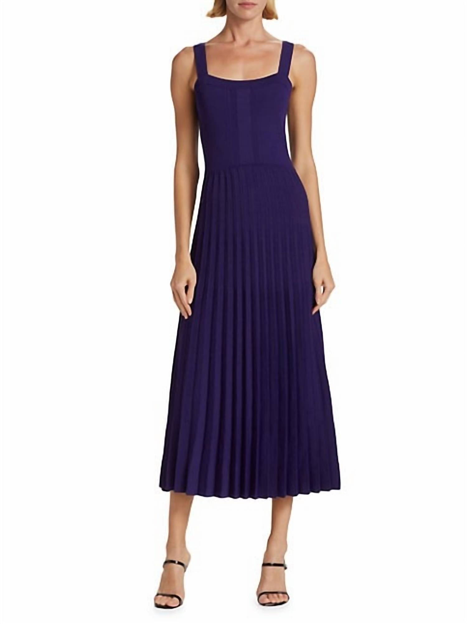 VISCOSE KNIT TANK DRESS
