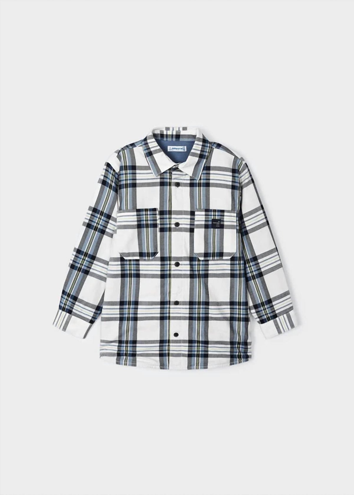 Mayoral - Boys Checked Overshirt