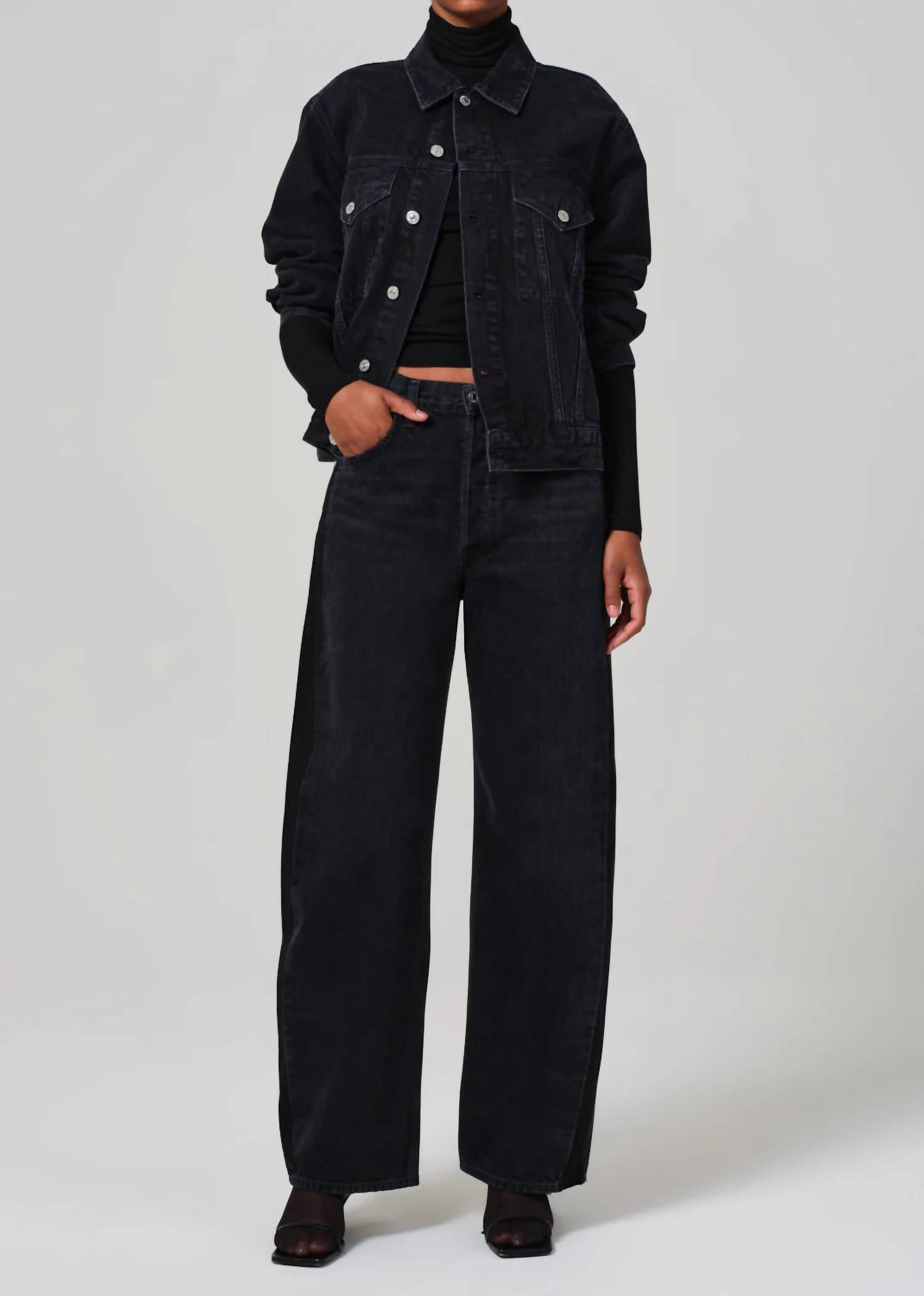 Citizens Of Humanity - Ayla Baggy Tuxedo Stripe Jean