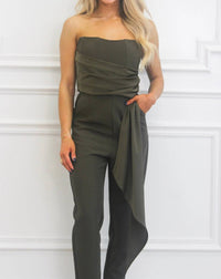 Luxxel - Marina Strapless Jumpsuit