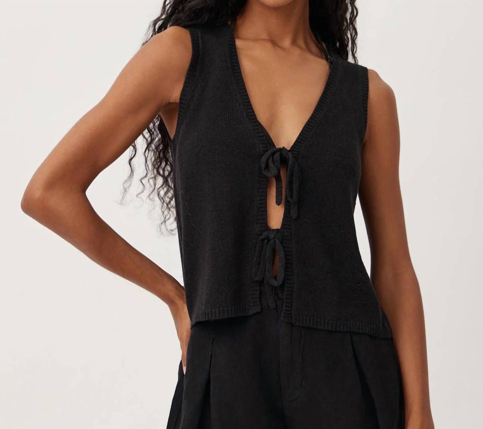 Bella Dahl - Tie Front Vest