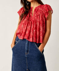 Free People - Printed Padma Top