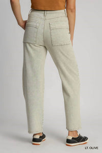 Umgee - Cargo Denim Pants
