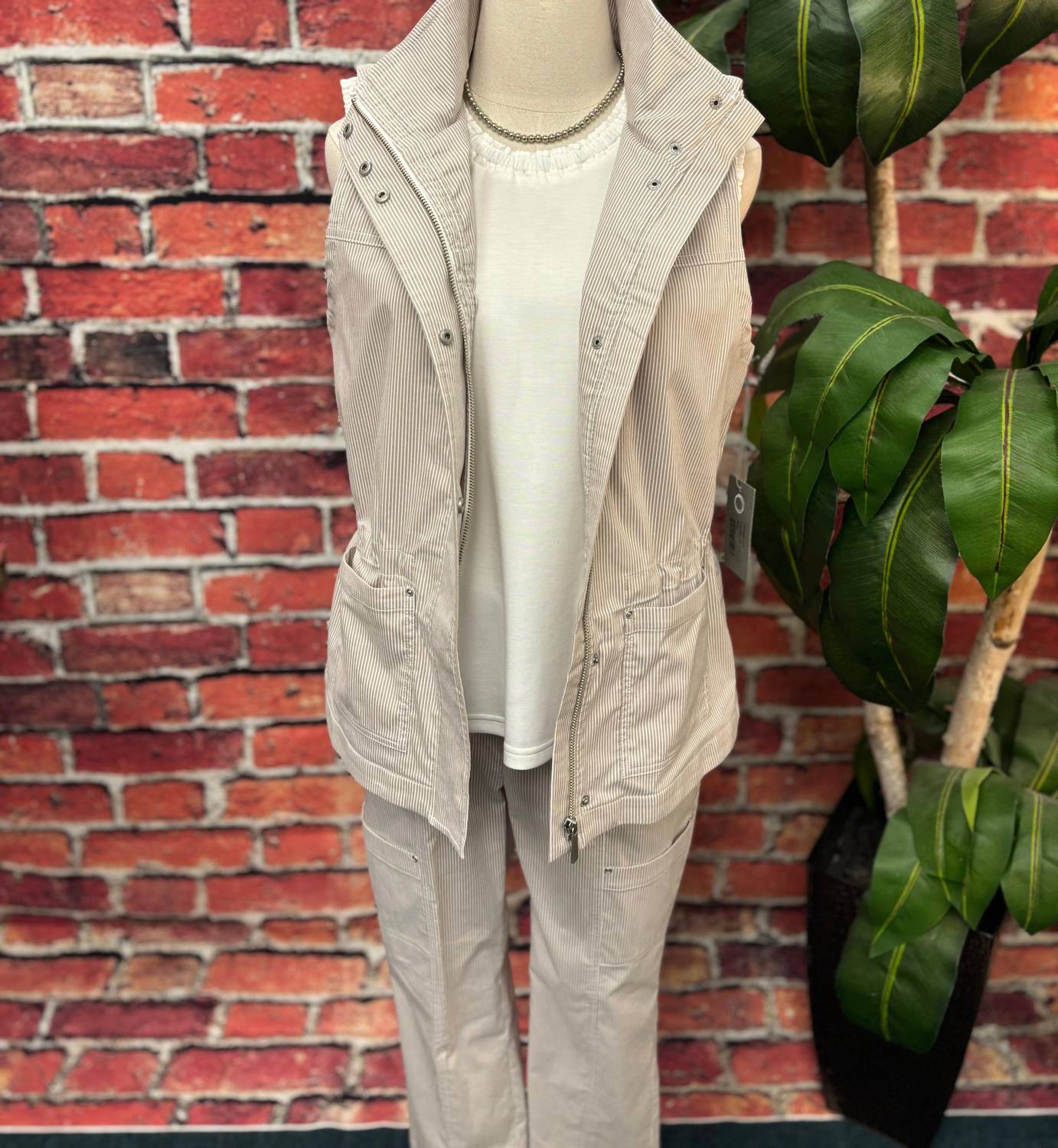Habitat - Women's Cool Tech Stripe Utility Vest