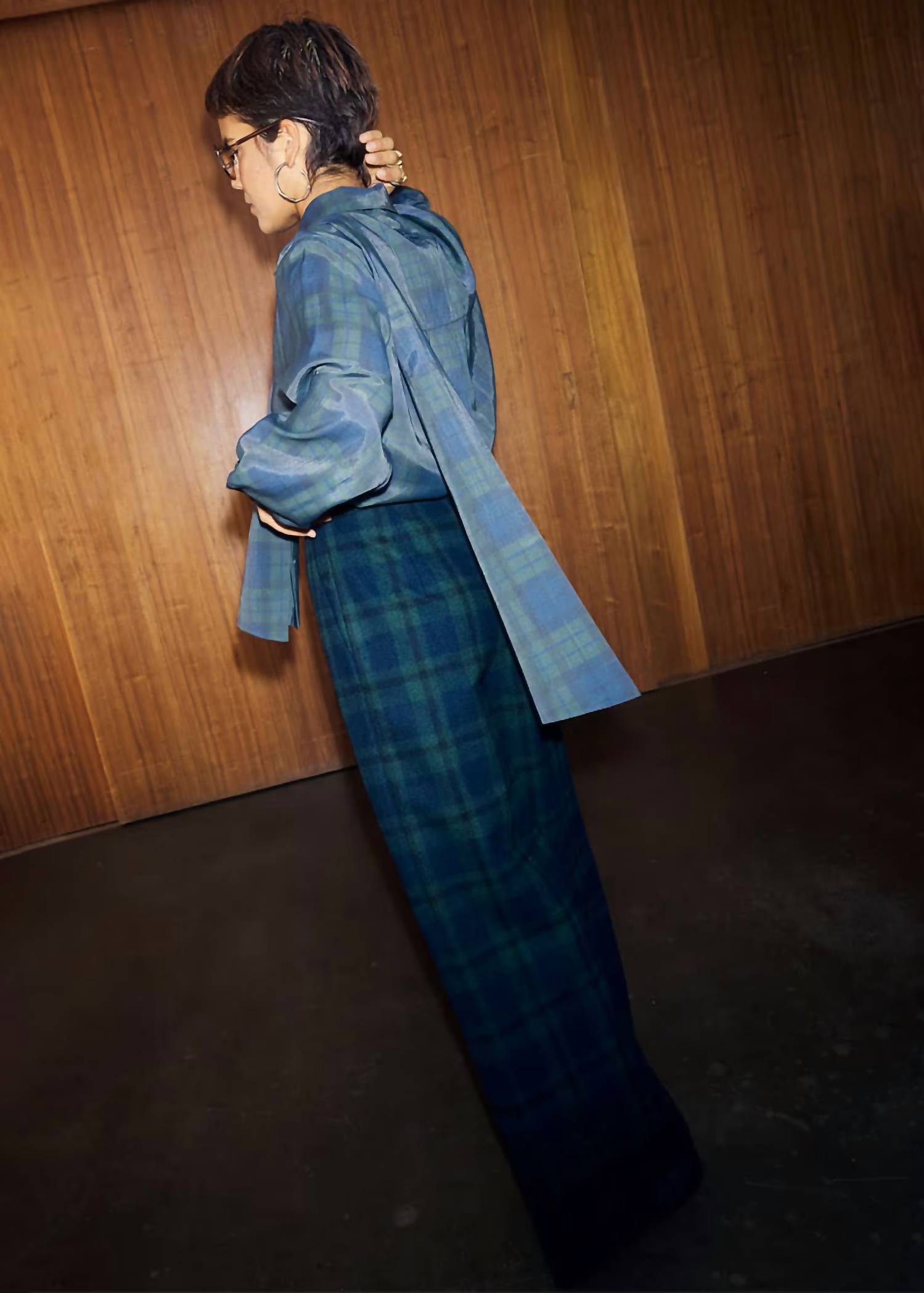Never Fully Dressed - Tartan Sophie Trousers