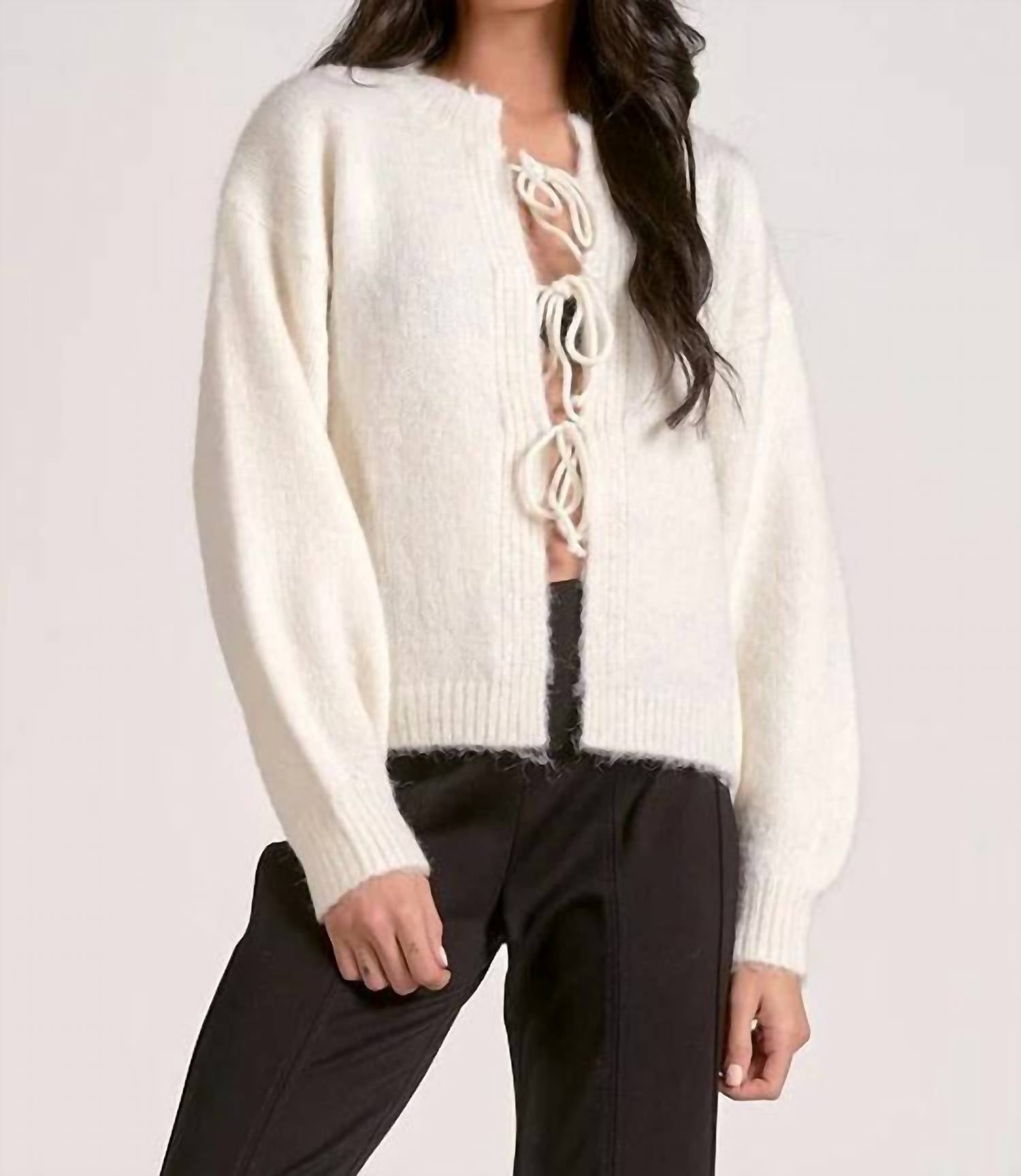 Elan - Marienne Tie Cardigan