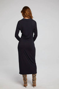 Chaser - Palm Henley Dress