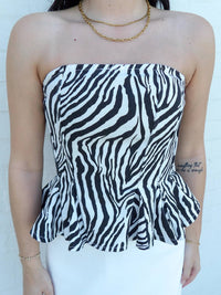 Sofie The Label - The Zuri Strapless Top