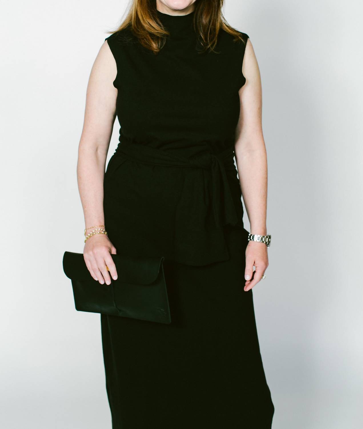 Vincetta - Hemp Column Maxi Dress