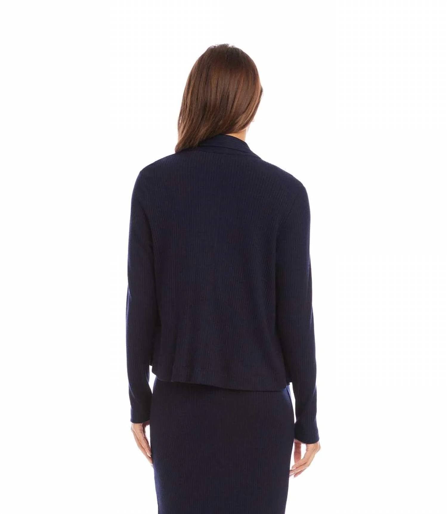 Karen Kane - Ribbed Jacket