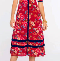 Elizabeth James The Label - Reese Floral Midi Dress