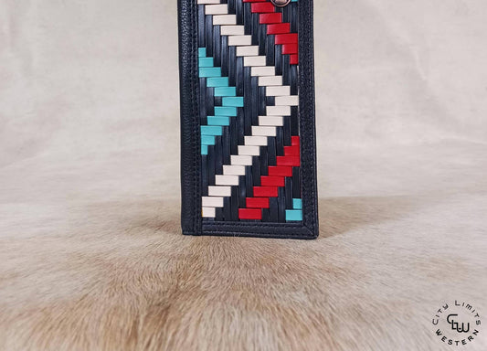 Hooey - Men's Hawk Woven Aztec Rodeo Wallet