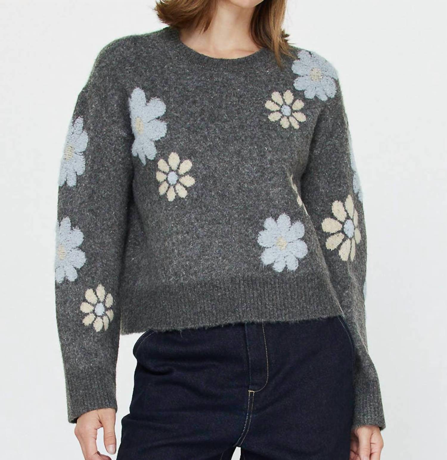 Current Air - Daisy Crew Neck Sweater