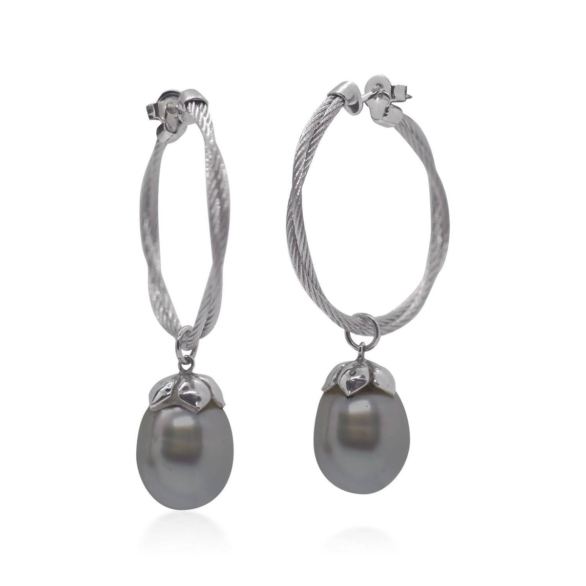 Alor - South Sea Pearl Hoop Earring