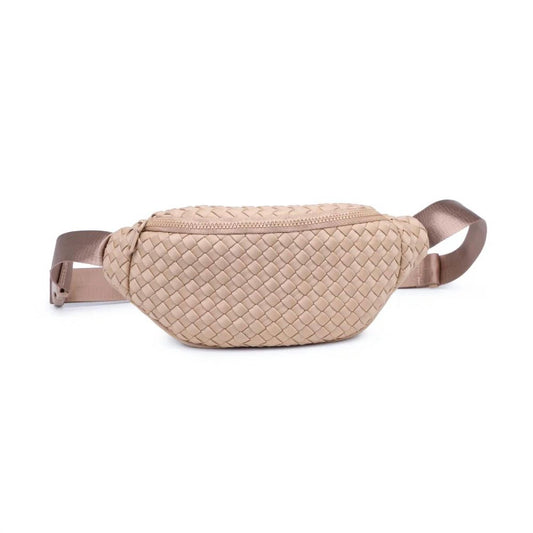 Sol And Selene - Women's Aim High Woven Belt Bag Fanny Pack Sling Bag