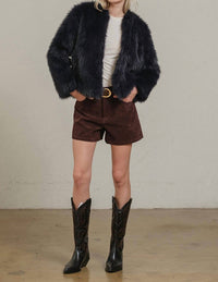 Raisonnel - Suede Shorts