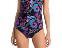 Johnny Was - REVERSIBLE HALTER RUCHED TANKINI