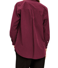 Rails Elsa Shirt in mulberry stripe - women's shirt - detail view