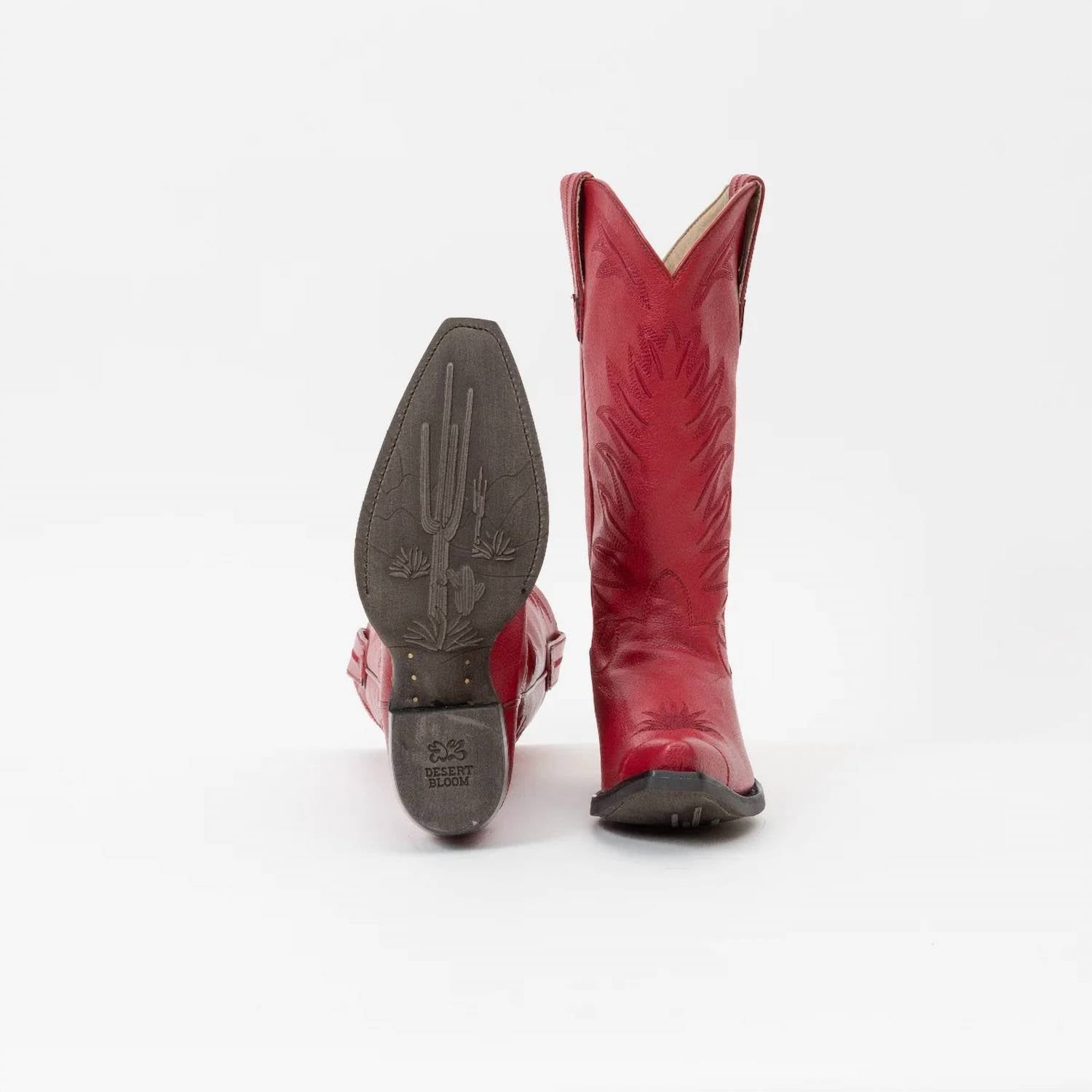 Desert Bloom - Women's Wild Agave Flame Boots