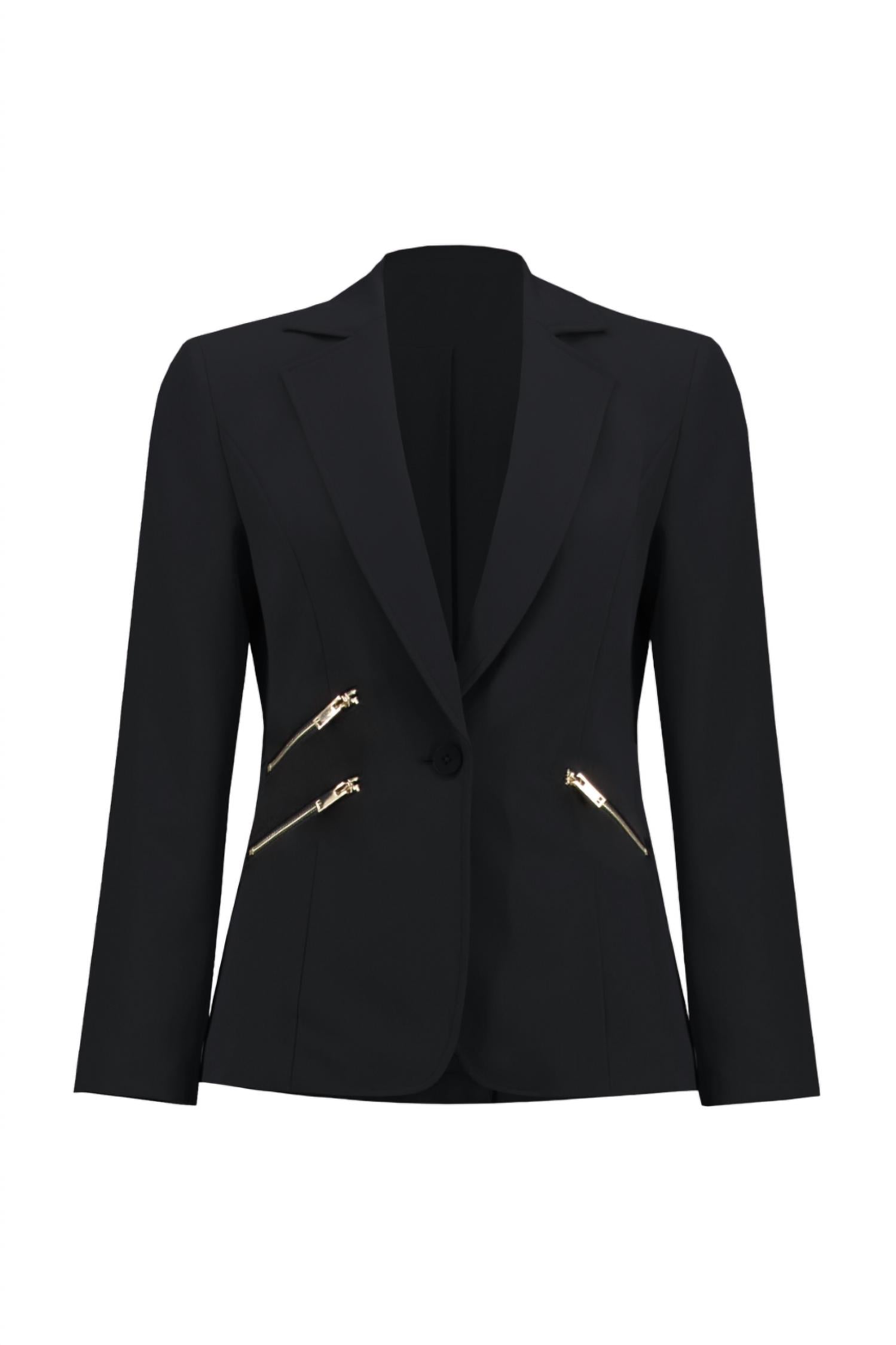Joseph Ribkoff - ZIP ACCENT BLAZER