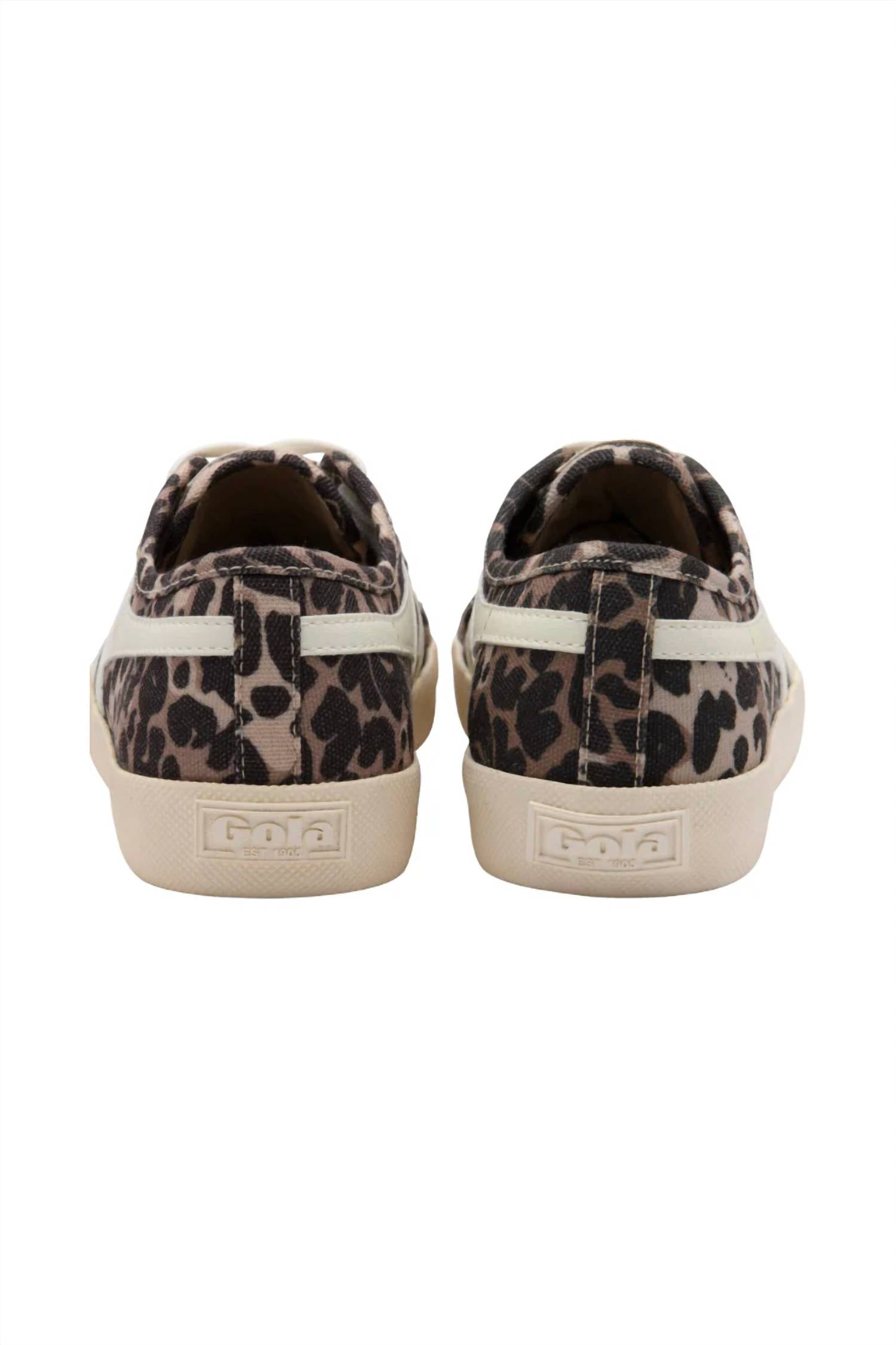 Gola - Women's Coaster Leopard Trainers Sneakers