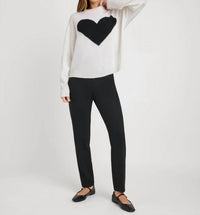 Splendid Layton Love Sweater in ice - women's sweater - view 4
