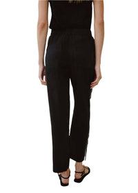 Bella Dahl - Women's High Waist Straight Leg Piped Side Pant