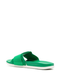 Adidas By Stella Mccartney - Women's Logo Touch-strap Sliders