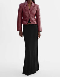 Lamarque - Valentina Micro Leather Blazer