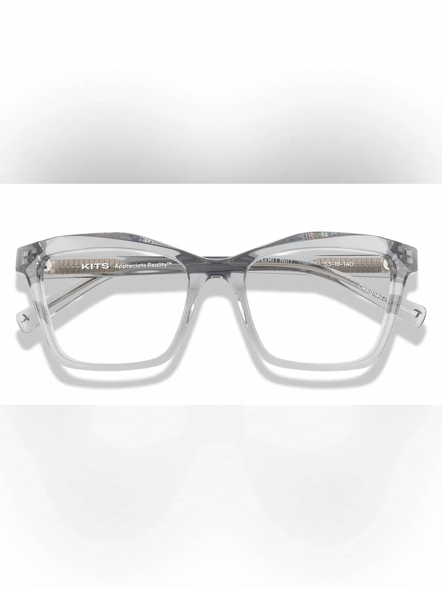 Kits - Women’s Marcella Cat Eye Acetate Glasses With 1.00 Level Readers
