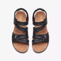 Clarks Women's Kitly Ave Sandal in black - women's sandal - view 4