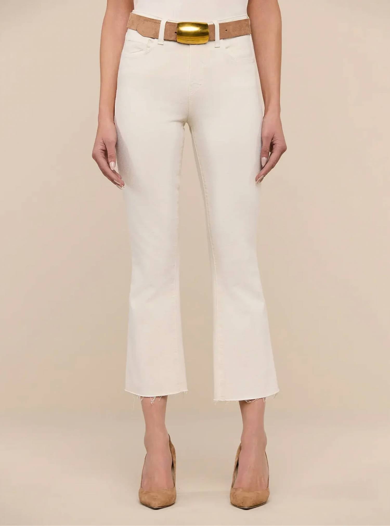 L'Agence - Kendra Cropped Flare Jean
