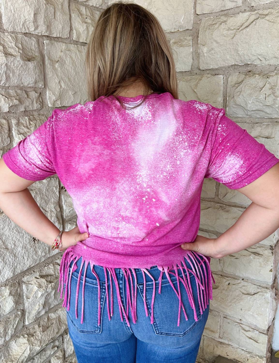 Rose Canyon Ranch - Thunderbird Fringe Hem Tee