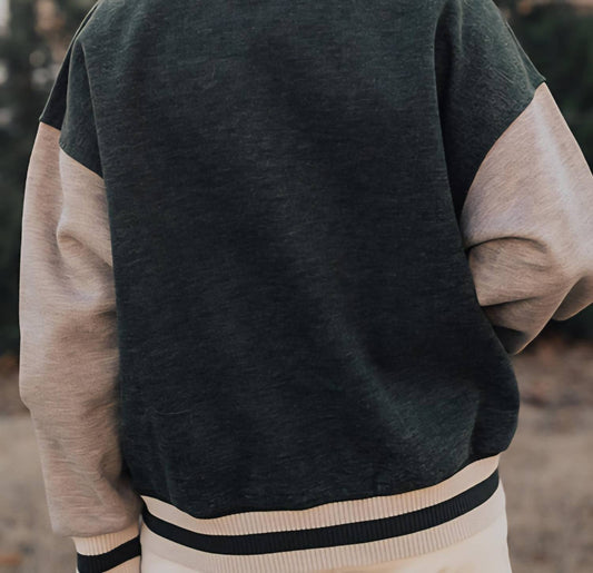 Easel - Varsity Style Bomber Jacket