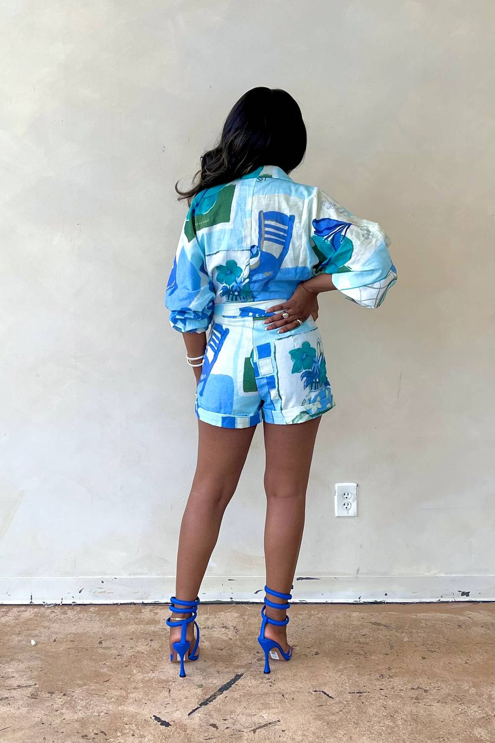 Luxxel - Santorini Tie Romper