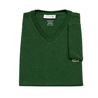 Lacoste - Men's Standard Short Sleeve Pima V-neck Tee