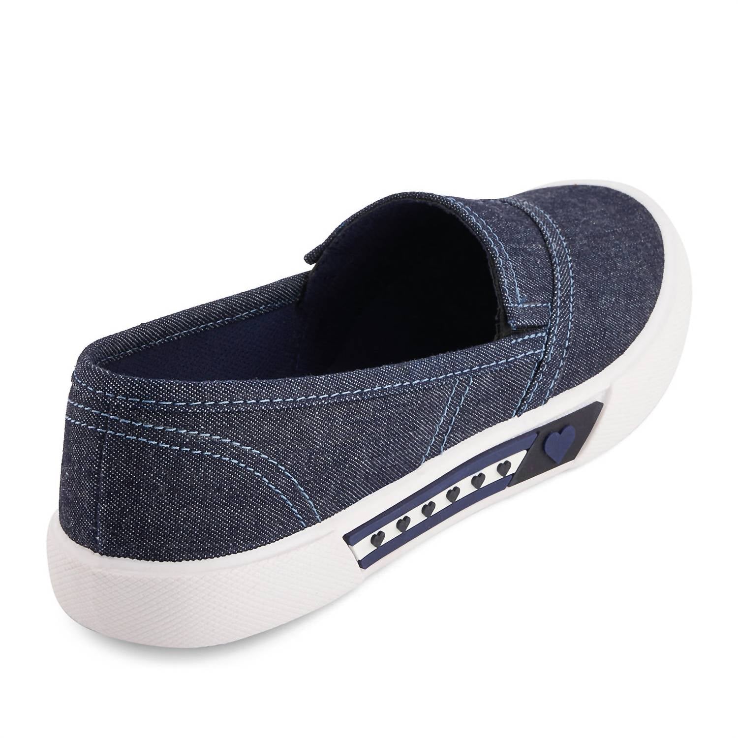 Andrea - Women's Canvas Flats Hearts