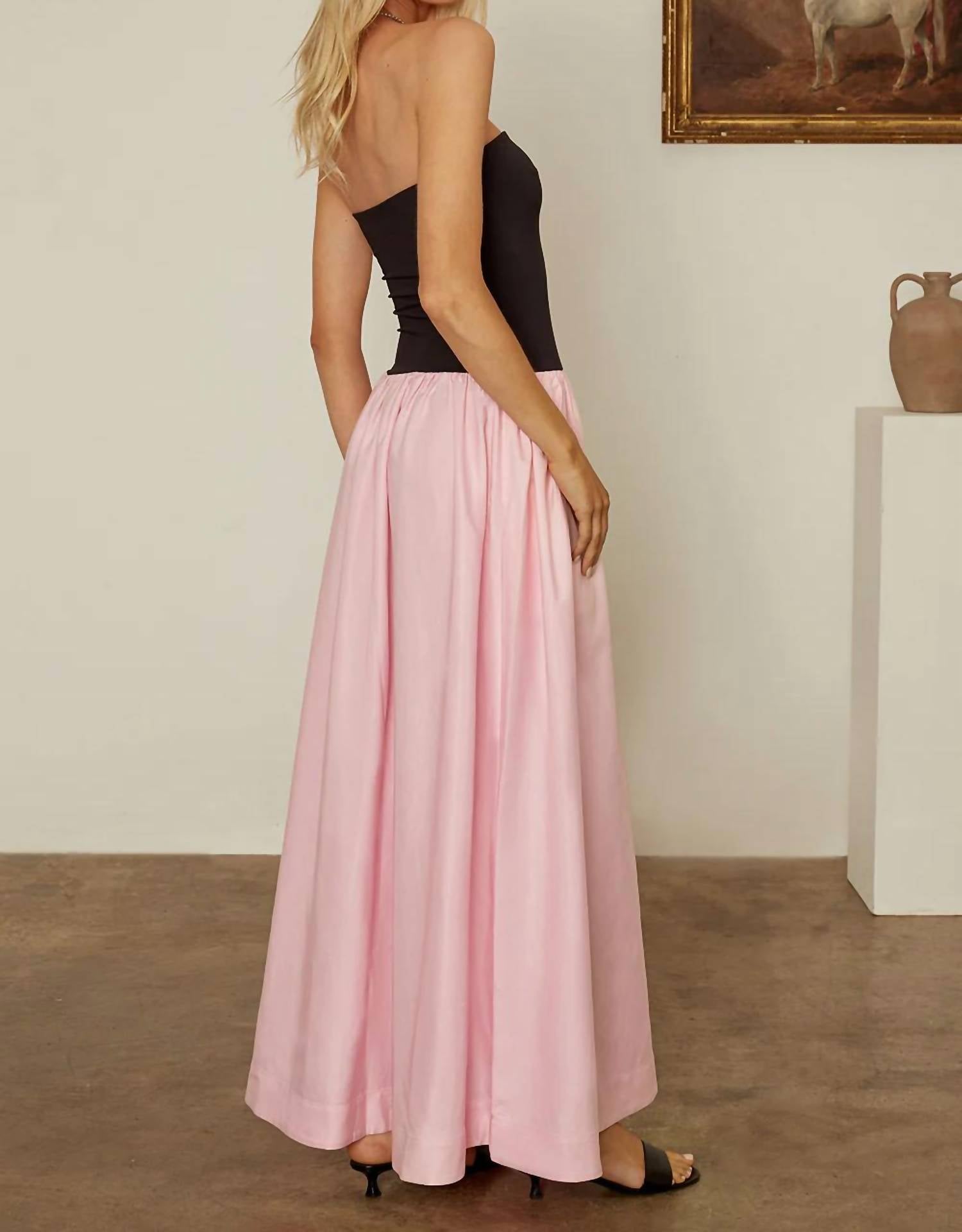 Ciao Lucia - Giselle Taffeta Maxi Dress