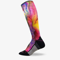 Zensah - Unisex Color Explosion Compression Knee High Socks