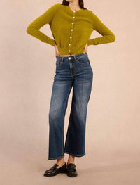 Molly Bracken - Pearl Button Knitted Cardigan